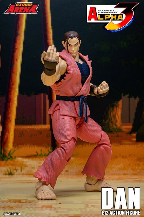 Bandai Storm Arena Street Fighter Alpha 3 Dan 1/12 Action Figure