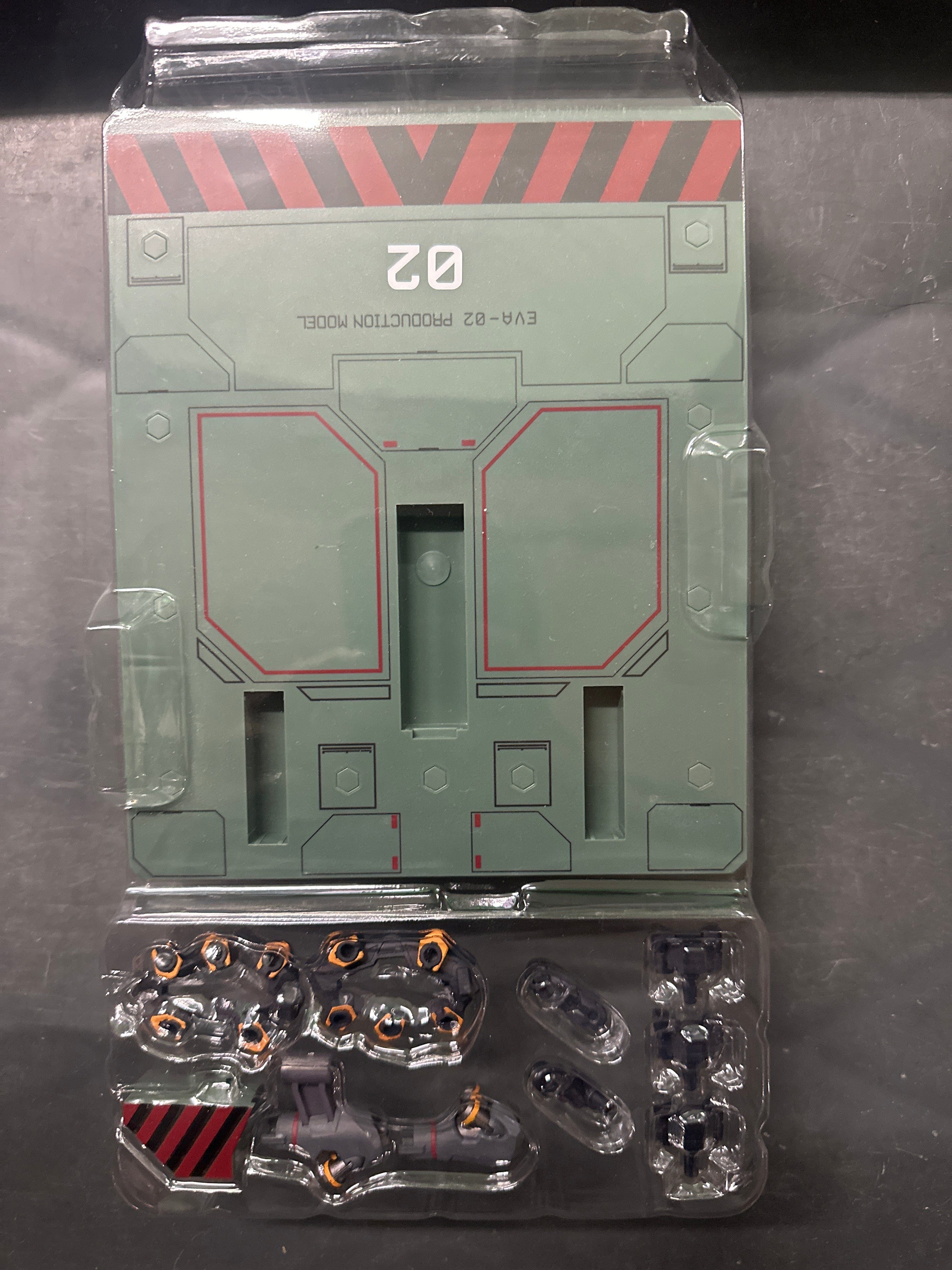 Bandai **Open Box**EVA - 02 Production Model Neon Genesis Evangelion Bandai Metal Build Action Figure