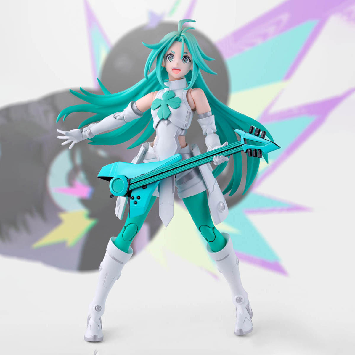 Bandai S.H. Figuarts Lucky Cyan To Be Hero x Action Figure