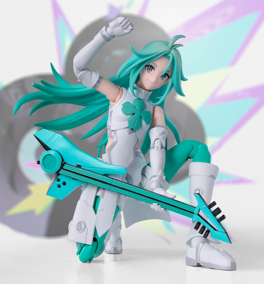 Bandai S.H. Figuarts Lucky Cyan To Be Hero x Action Figure