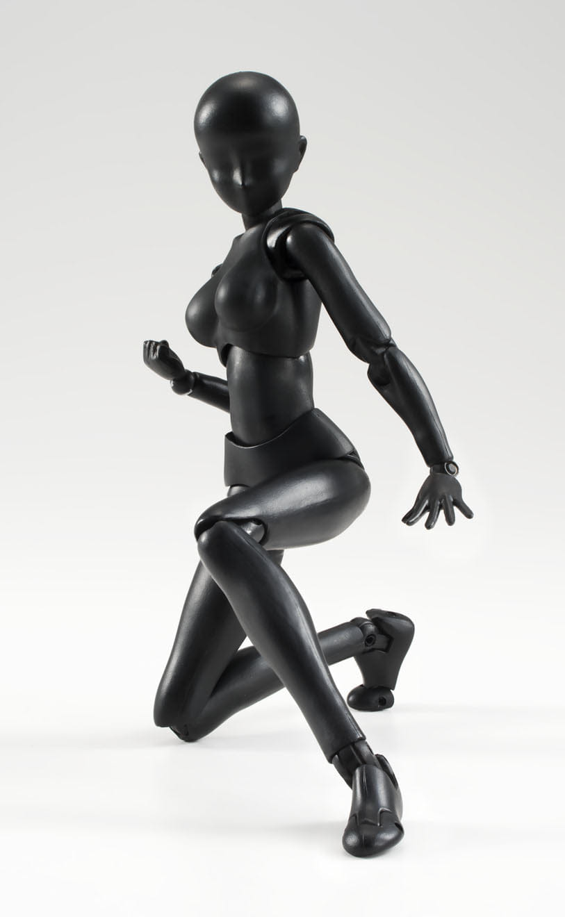 Bandai S.H. Figuarts Woman (Solid Black Color Ver.) Action Figure