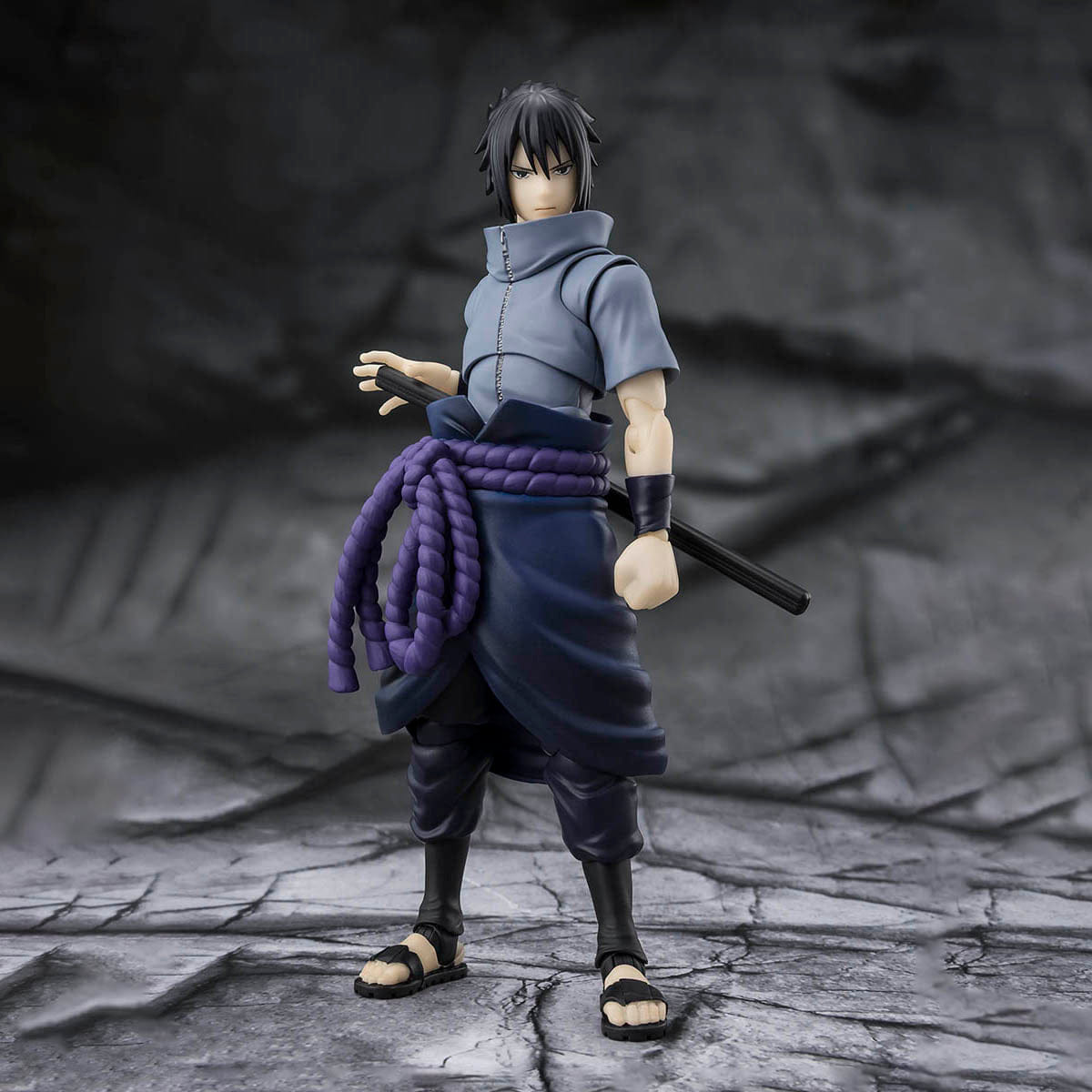Bandai S.H. Figuarts Sasuke Uchiha - Solidary Shinobi - Naruto Action Figure