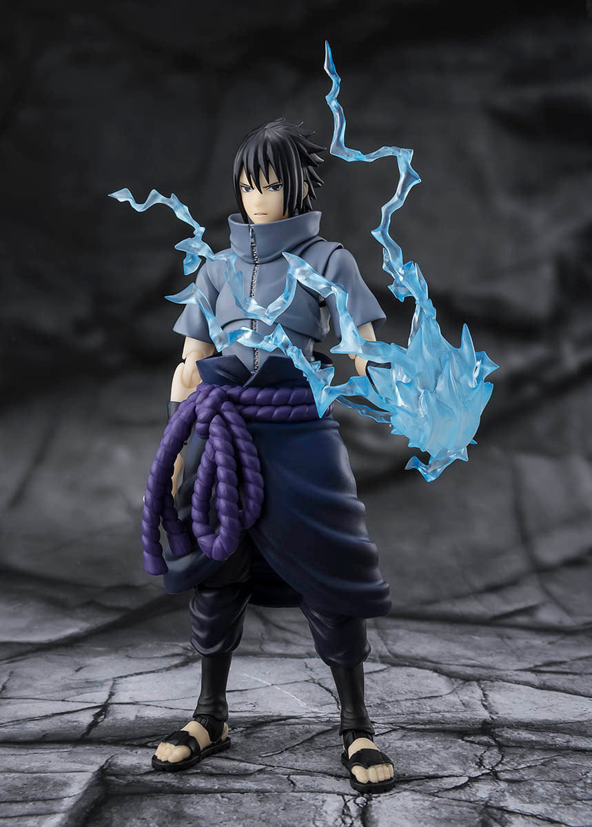 Bandai S.H. Figuarts Sasuke Uchiha - Solidary Shinobi - Naruto Action Figure