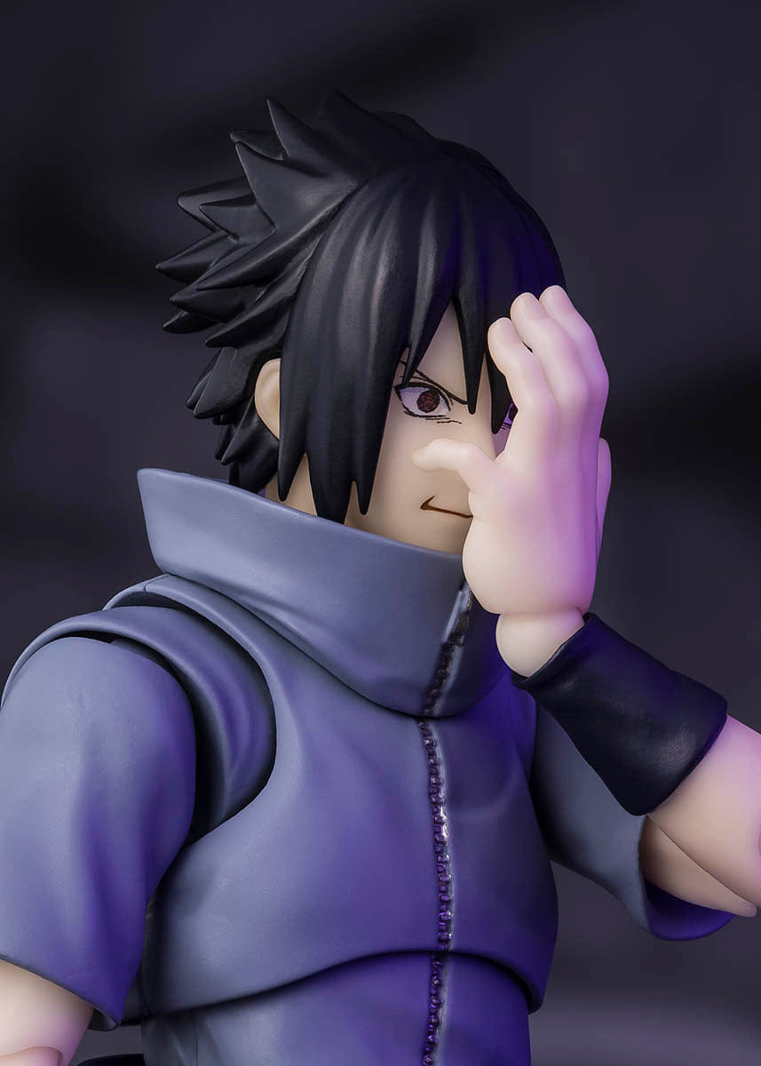 Bandai S.H. Figuarts Sasuke Uchiha - Solidary Shinobi - Naruto Action Figure