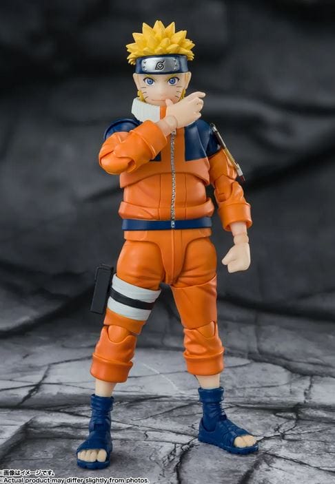 Bandai S.H. Figuarts Naruto Uzumaki The No.1 Most Unpredictable Ninja Naruto Action Figure