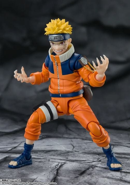 Bandai S.H. Figuarts Naruto Uzumaki The No.1 Most Unpredictable Ninja Naruto Action Figure