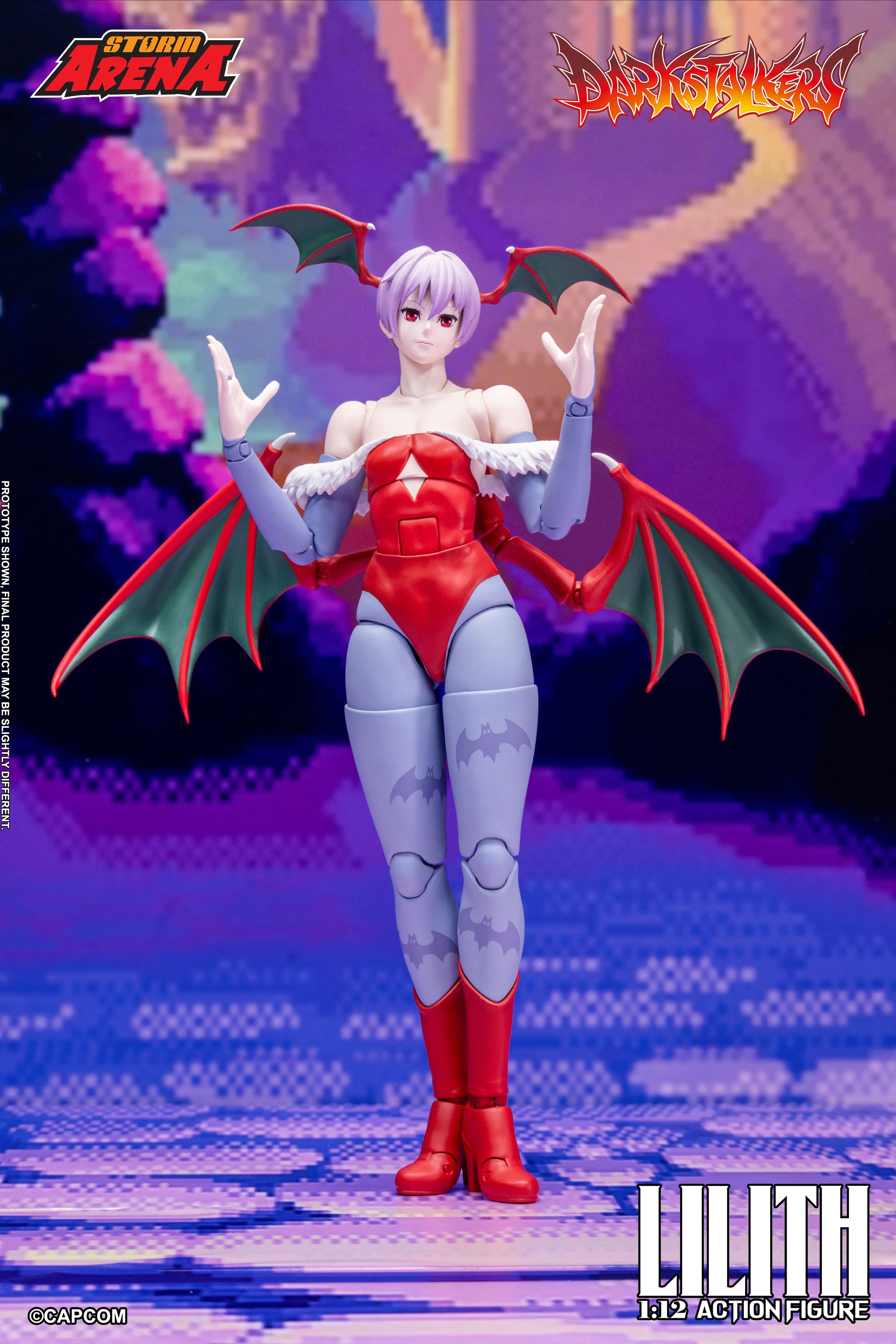 Bandai **Pre Order**Storm Arena LILITH DARKSTALKERS 1/12 Action Figure