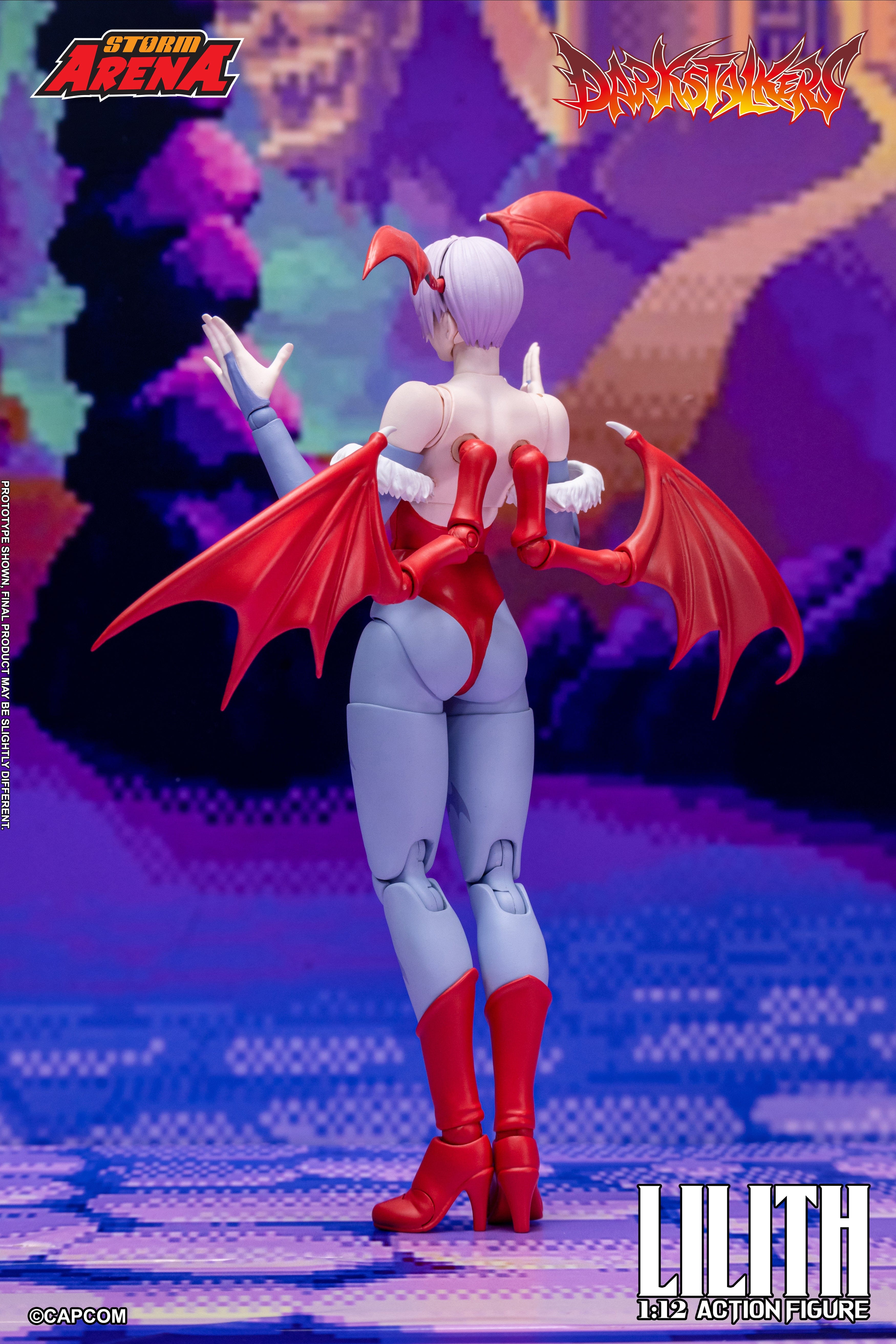Bandai **Pre Order**Storm Arena LILITH DARKSTALKERS 1/12 Action Figure