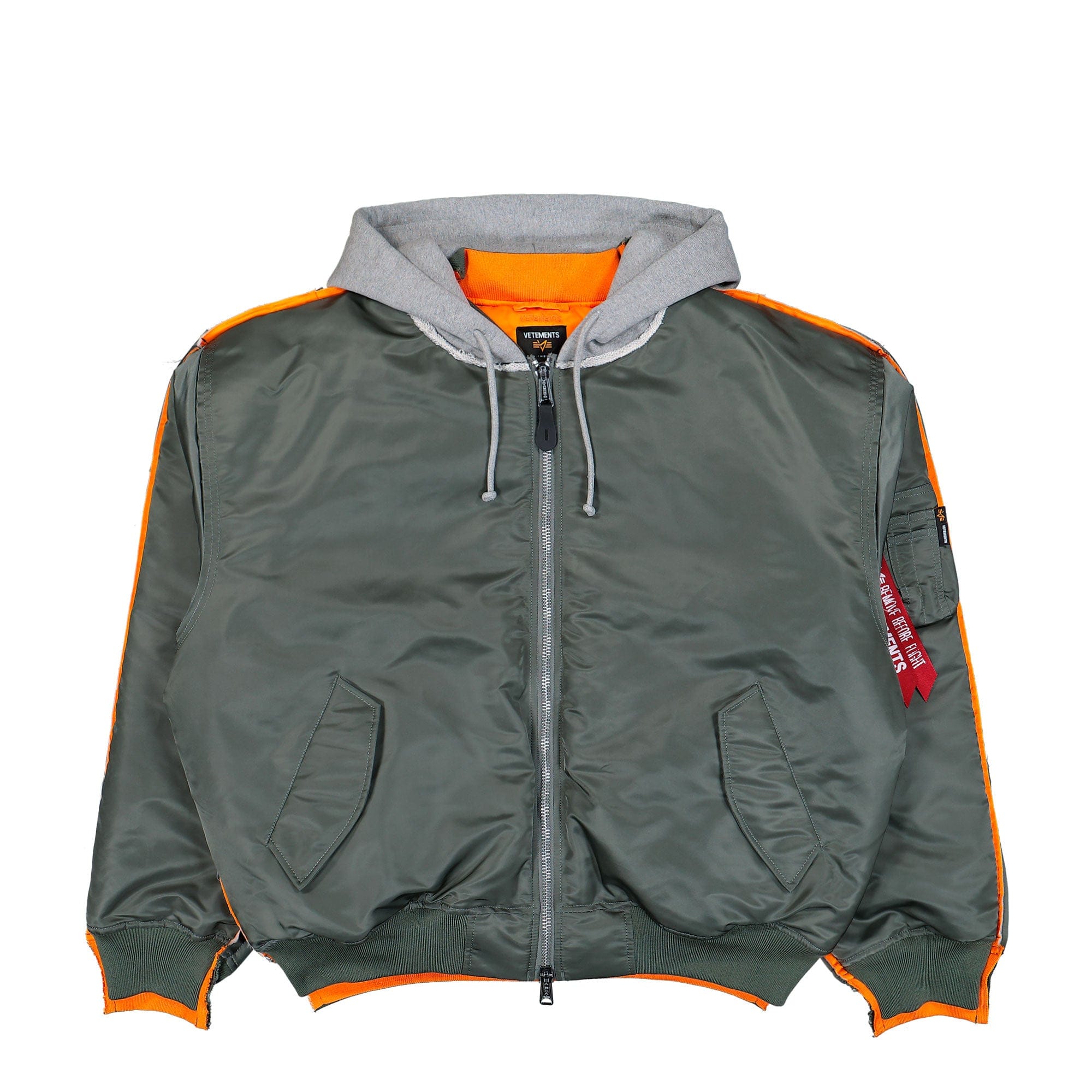 Vetements Bomber With Attached Hood
