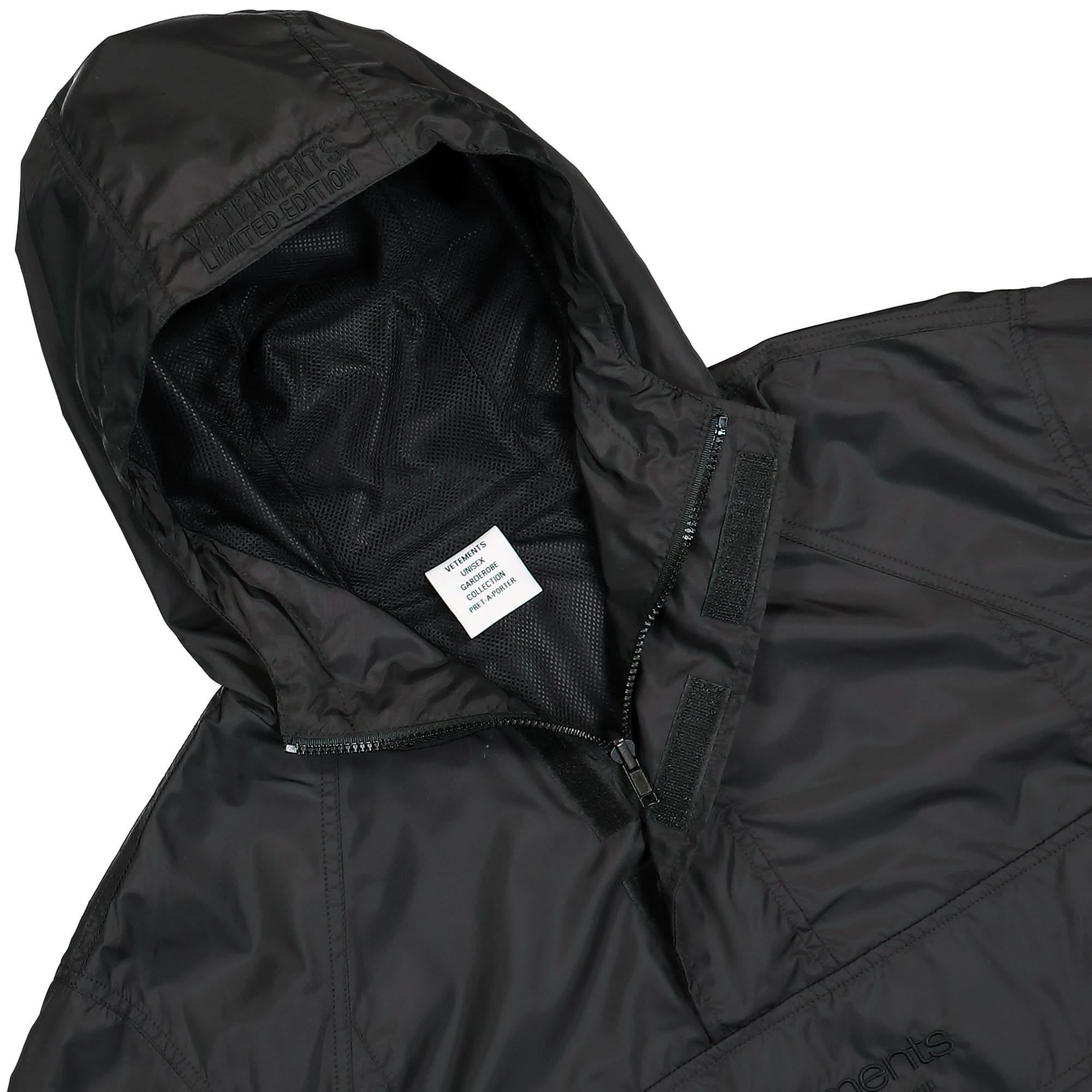 Vetements Logo Anorak Jacket