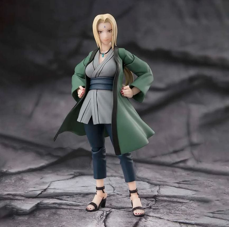 Bandai S.H. Figuarts Tsunade - The Legendary Medical Ninja - Naruto Action Figure