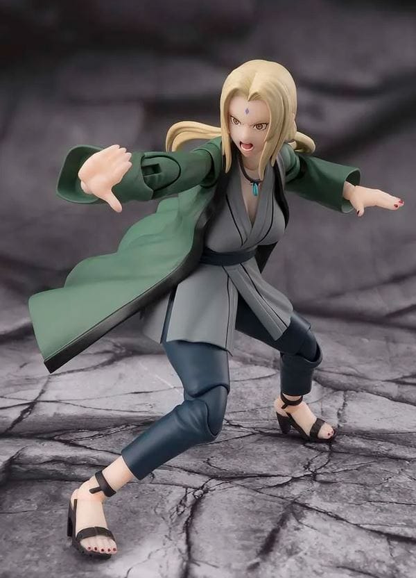 Bandai S.H. Figuarts Tsunade - The Legendary Medical Ninja - Naruto Action Figure