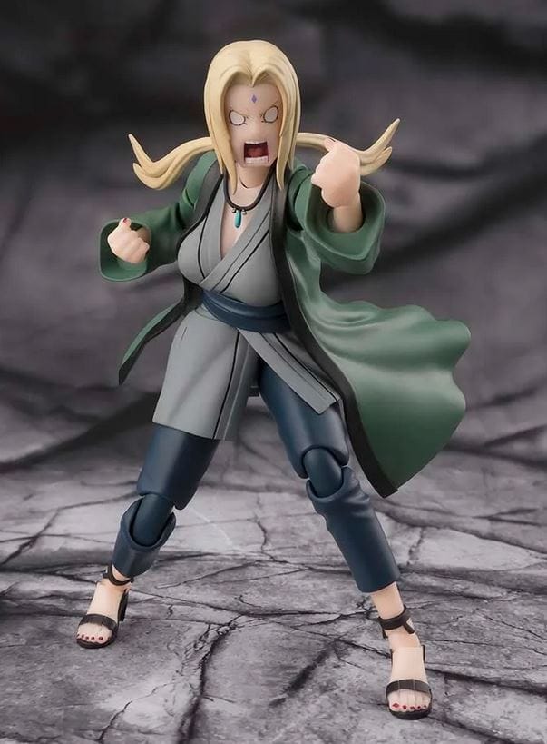 Bandai S.H. Figuarts Tsunade - The Legendary Medical Ninja - Naruto Action Figure