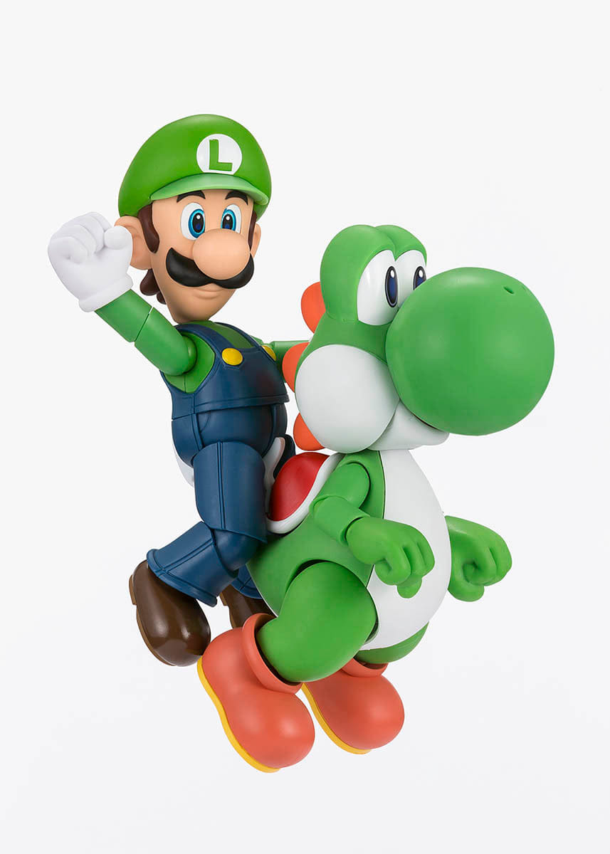 Bandai S.H. Figuarts Yoshi (Super Mario) Super Mario Action Figure