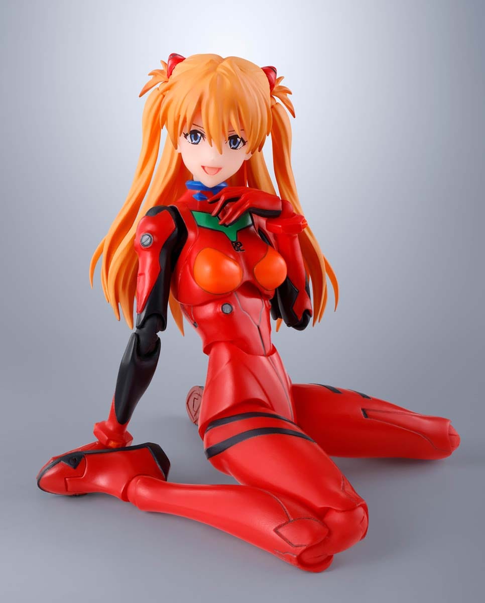 Bandai S.H. Figuarts Asuka Shikinami Langley Neon Genesis Evangelion Action Figure