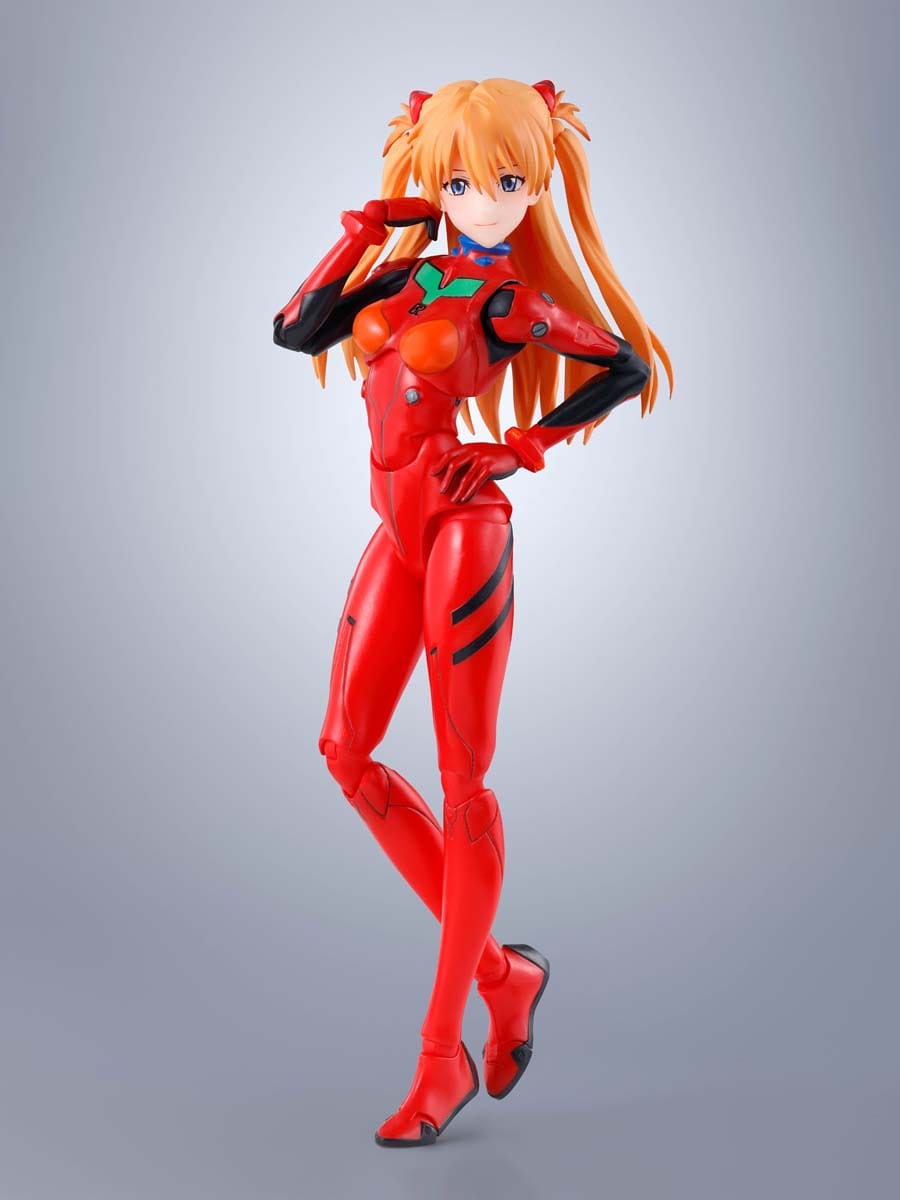 Bandai S.H. Figuarts Asuka Shikinami Langley Neon Genesis Evangelion Action Figure
