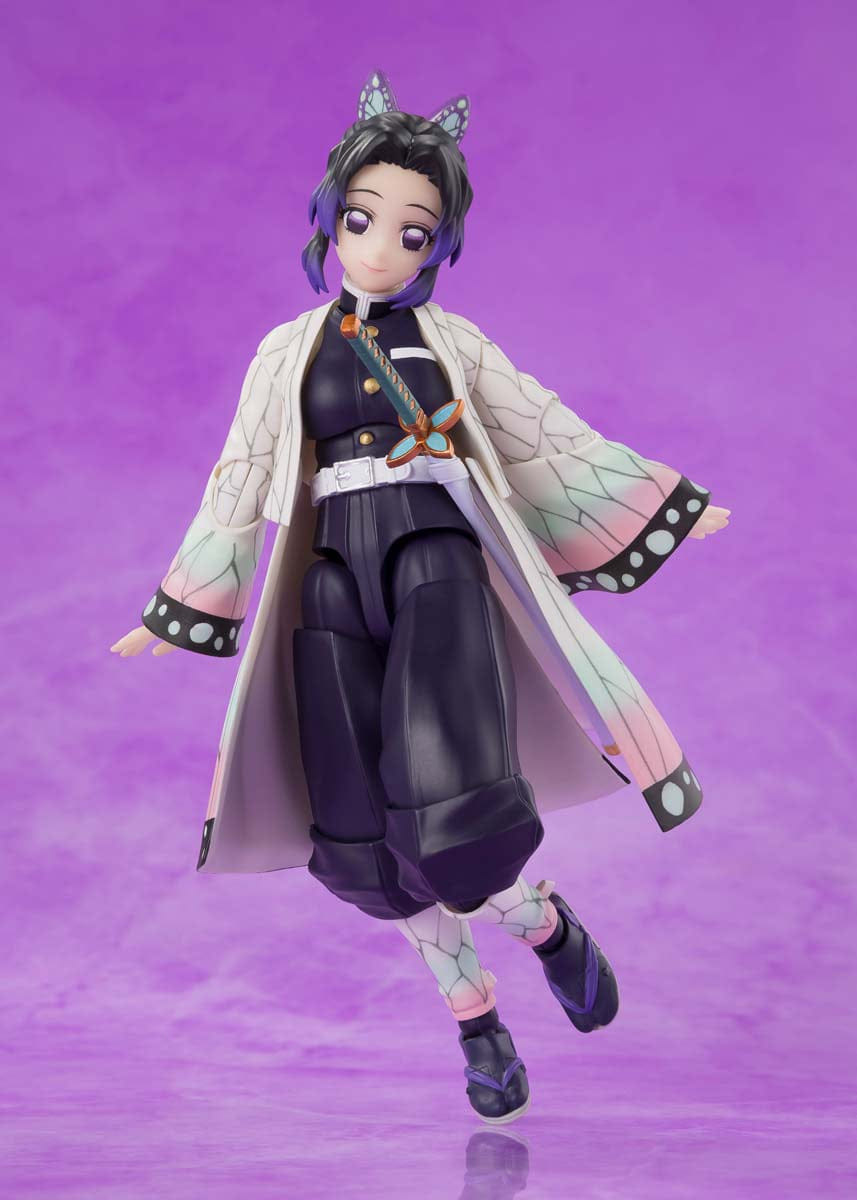 Bandai S.H. Figuarts Shinobu Kocho Demon Slayer: Kimetsu no Yaiba Action Figure