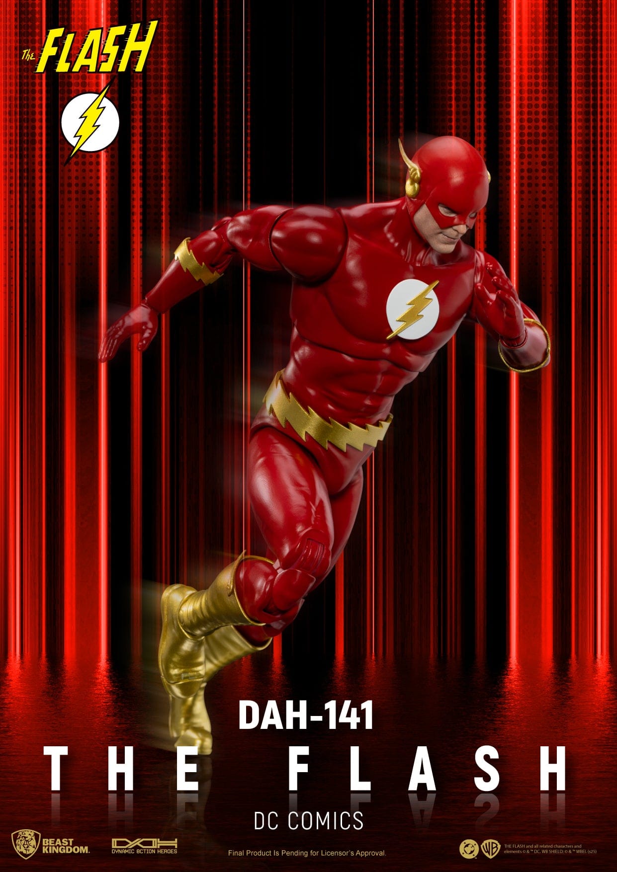 Bandai **Pre Order**Beast Kingdom DAH - 141 Dynamic 8 - Ction Flash Action Figure