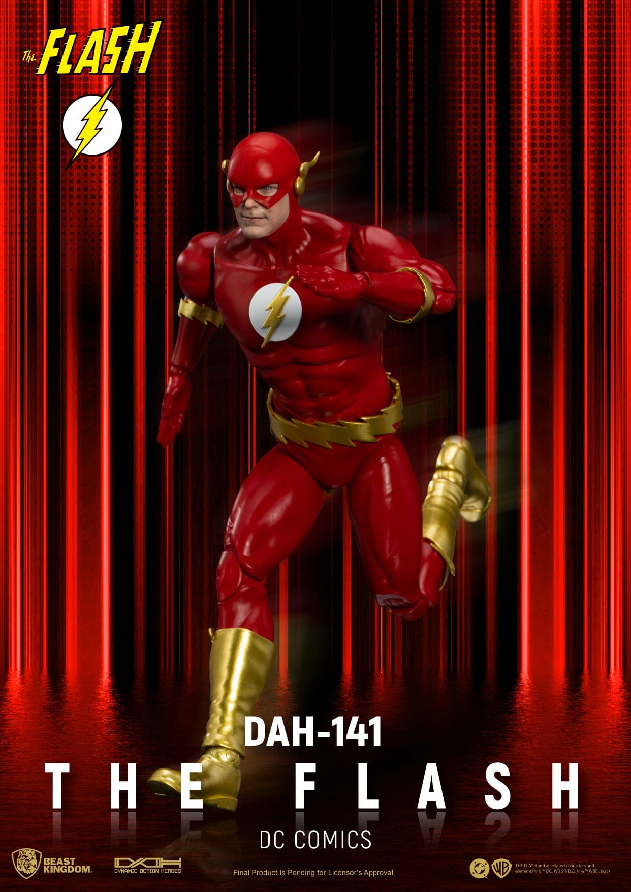 Bandai **Pre Order**Beast Kingdom DAH - 141 Dynamic 8 - Ction Flash Action Figure