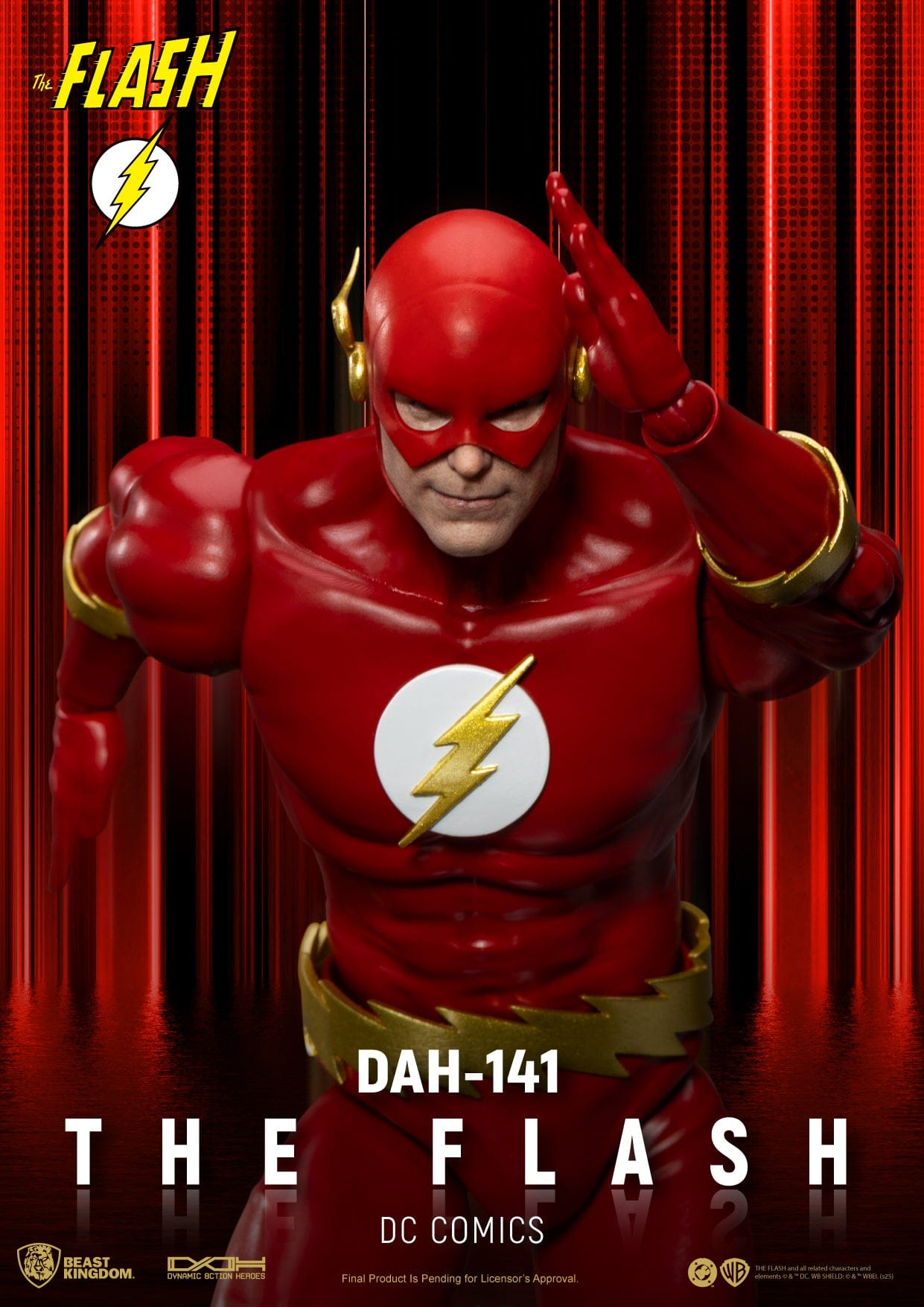 Bandai **Pre Order**Beast Kingdom DAH - 141 Dynamic 8 - Ction Flash Action Figure