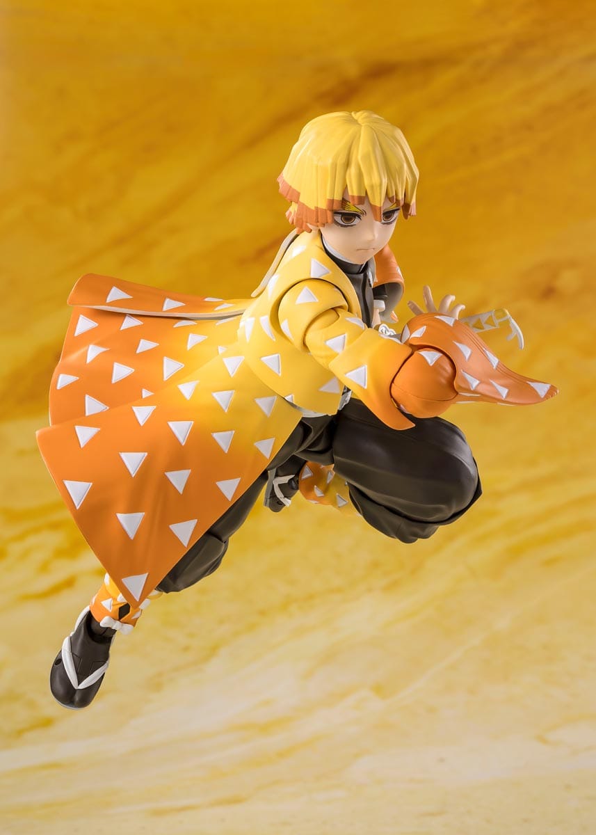 Bandai S.H. Figuarts Zenitsu Agatsuma Demon Slayer: Kimetsu no Yaiba Action Figure