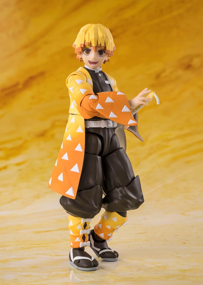 Bandai S.H. Figuarts Zenitsu Agatsuma Demon Slayer: Kimetsu no Yaiba Action Figure