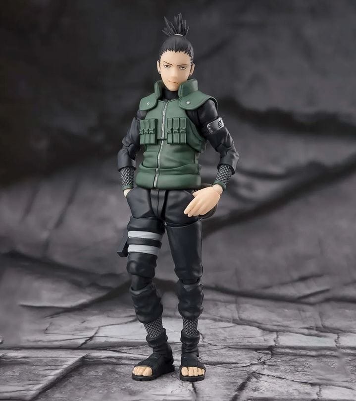 Bandai S.H. Figuarts Shikamaru Nara - Brilliant Strategist - Naruto Shippuden Action Figure