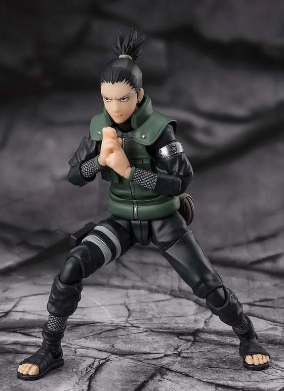 Bandai S.H. Figuarts Shikamaru Nara - Brilliant Strategist - Naruto Shippuden Action Figure