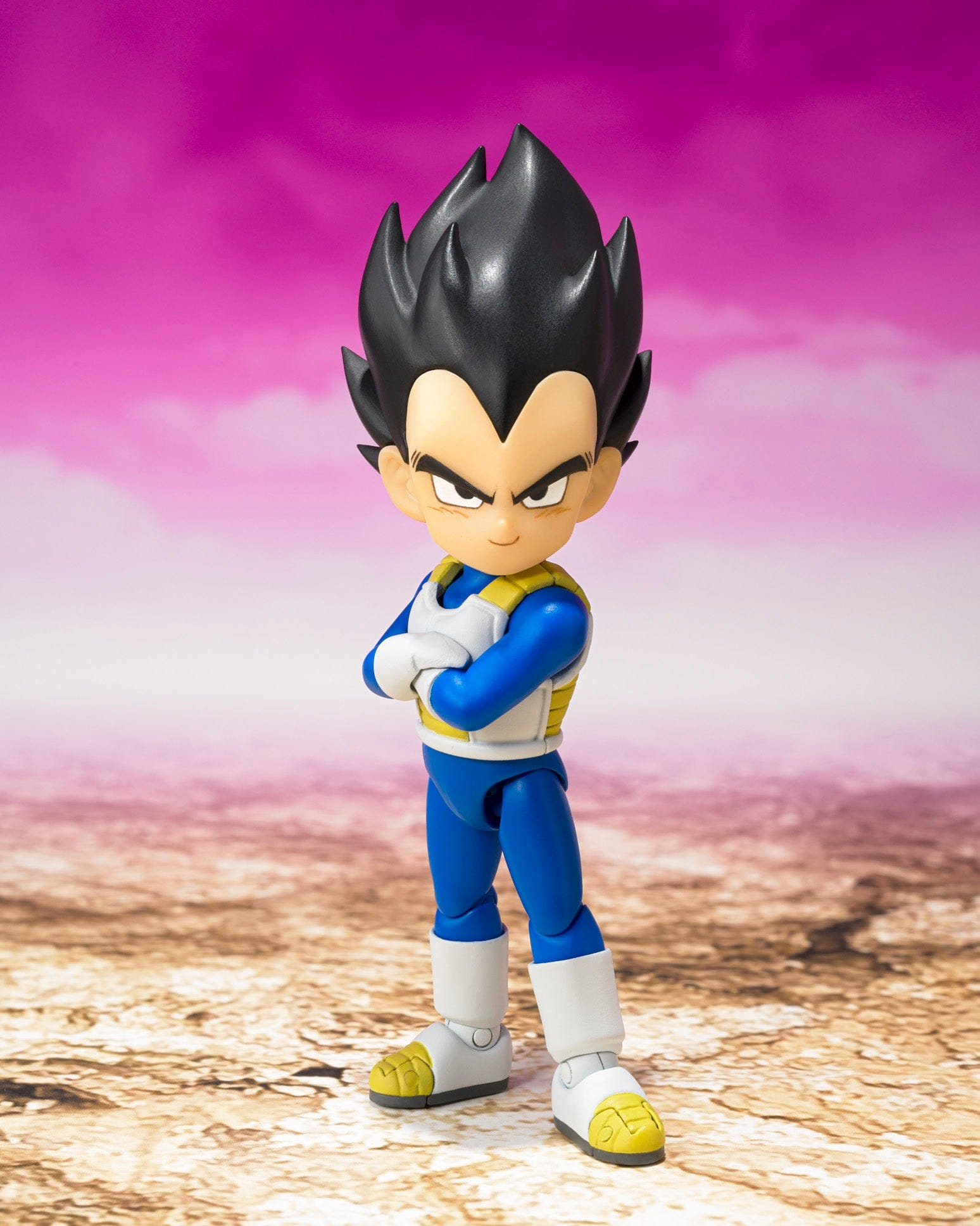 Bandai S.H. Figuarts VEGETA (MINI) - DAIMA - Dragon Ball DAIMA Action Figure