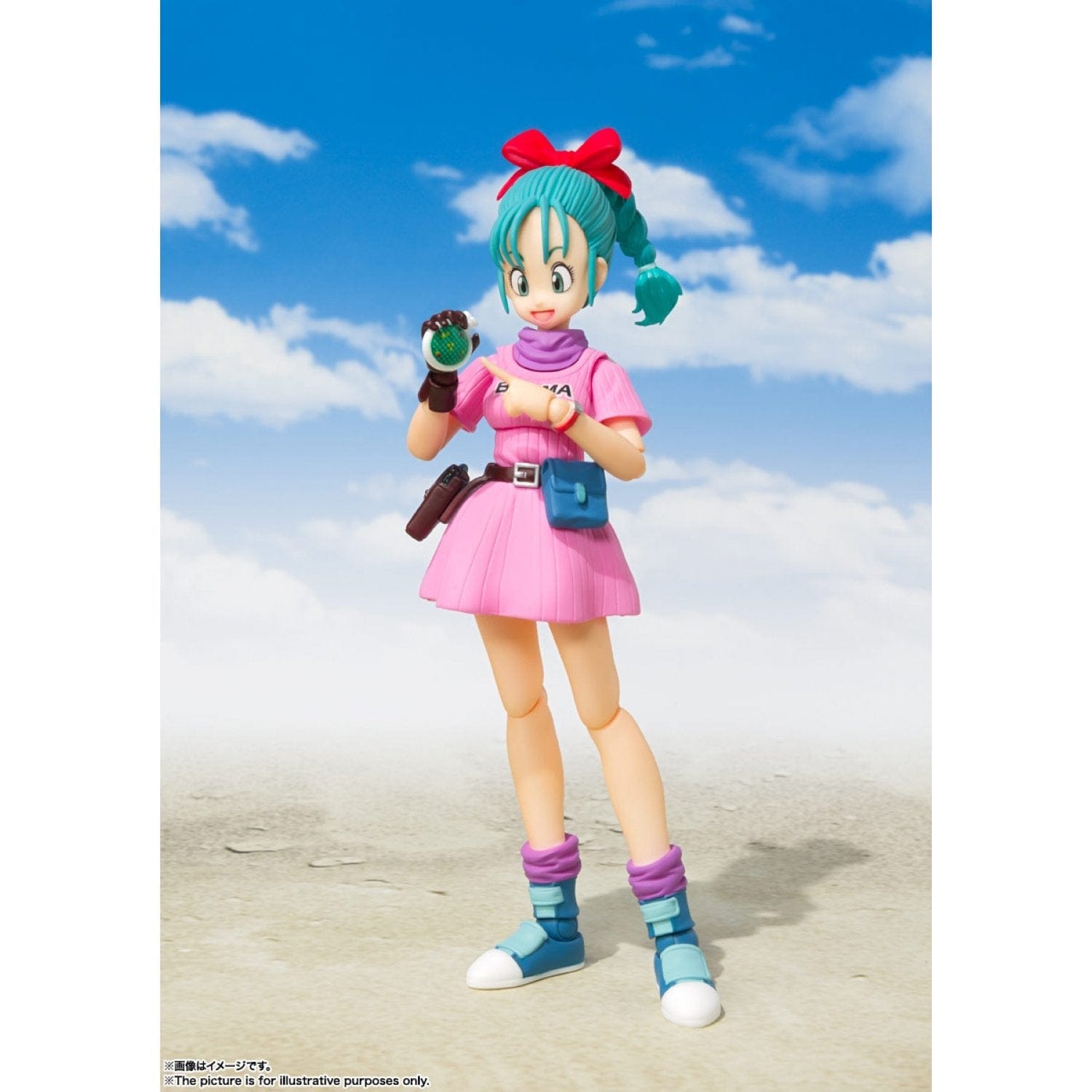 Bandai S.H. Figuarts Dragon Ball Bulma (Adventure Begins) Reissue Action Figure