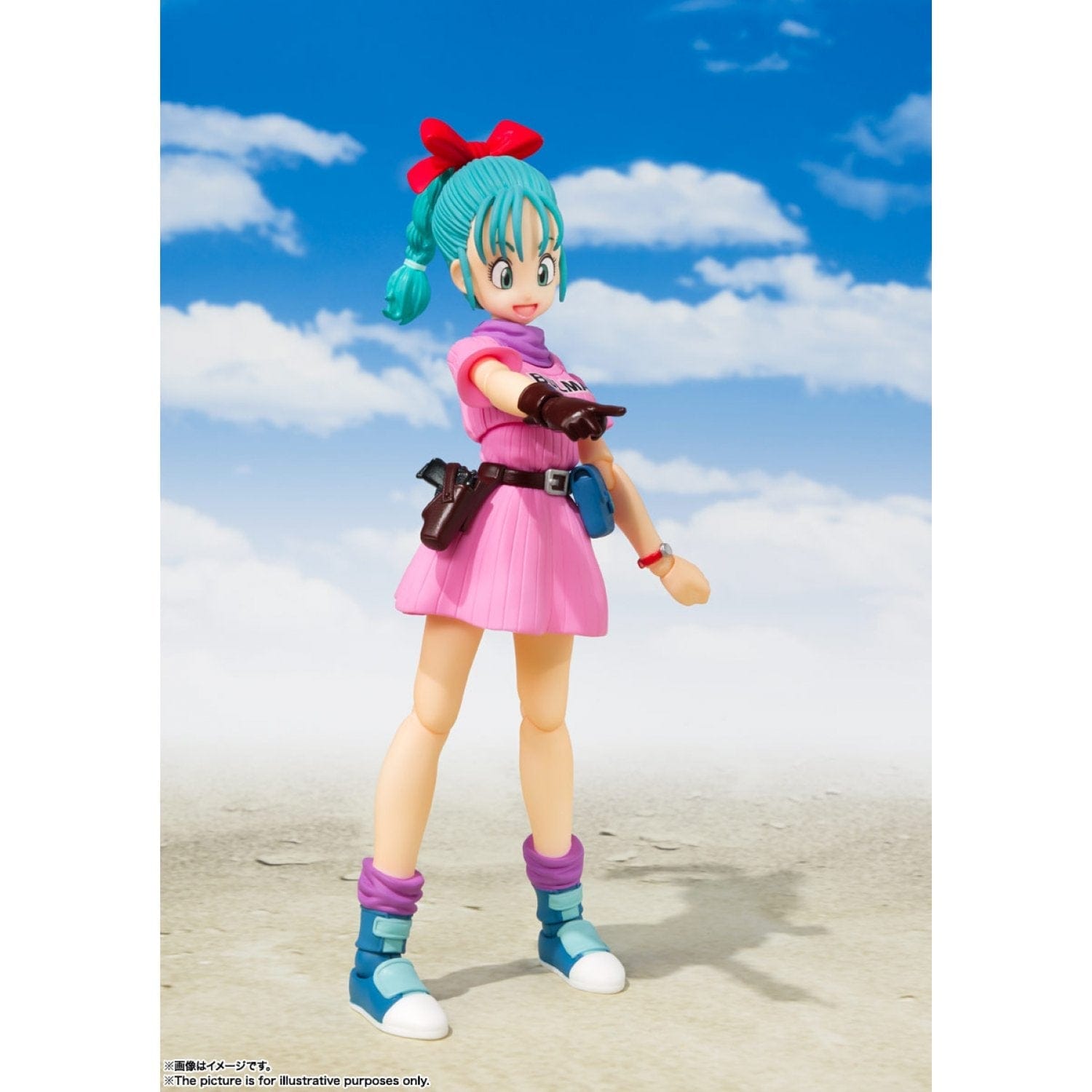 Bandai S.H. Figuarts Dragon Ball Bulma (Adventure Begins) Reissue Action Figure