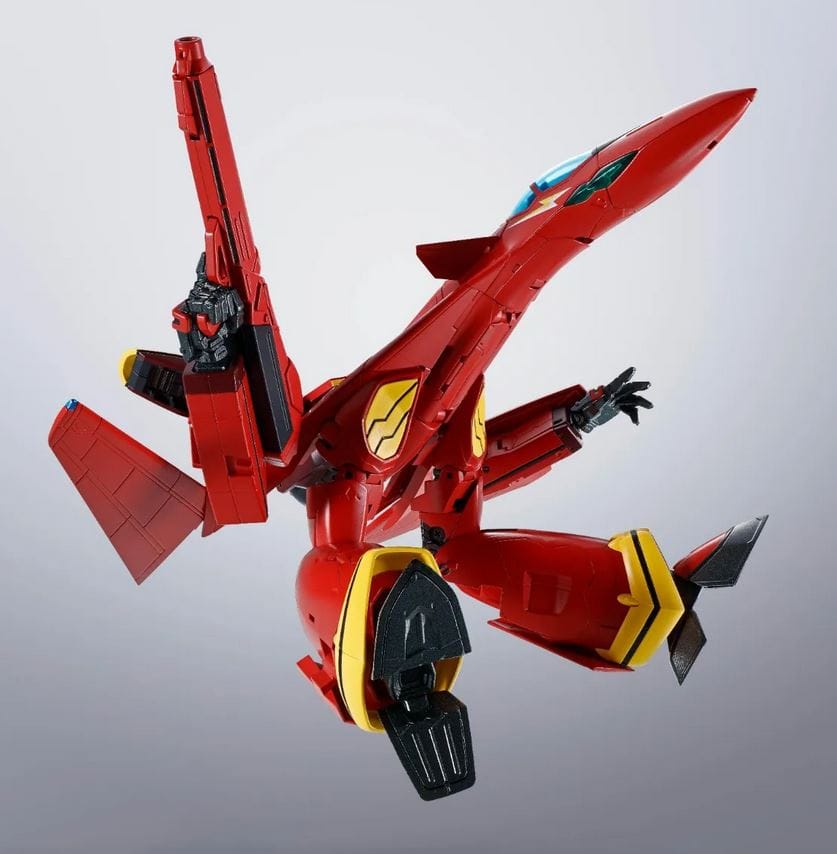 Bandai VF - 19 Custom Fire Valkyrie Macross 7 Hi - Metal R Action Figure