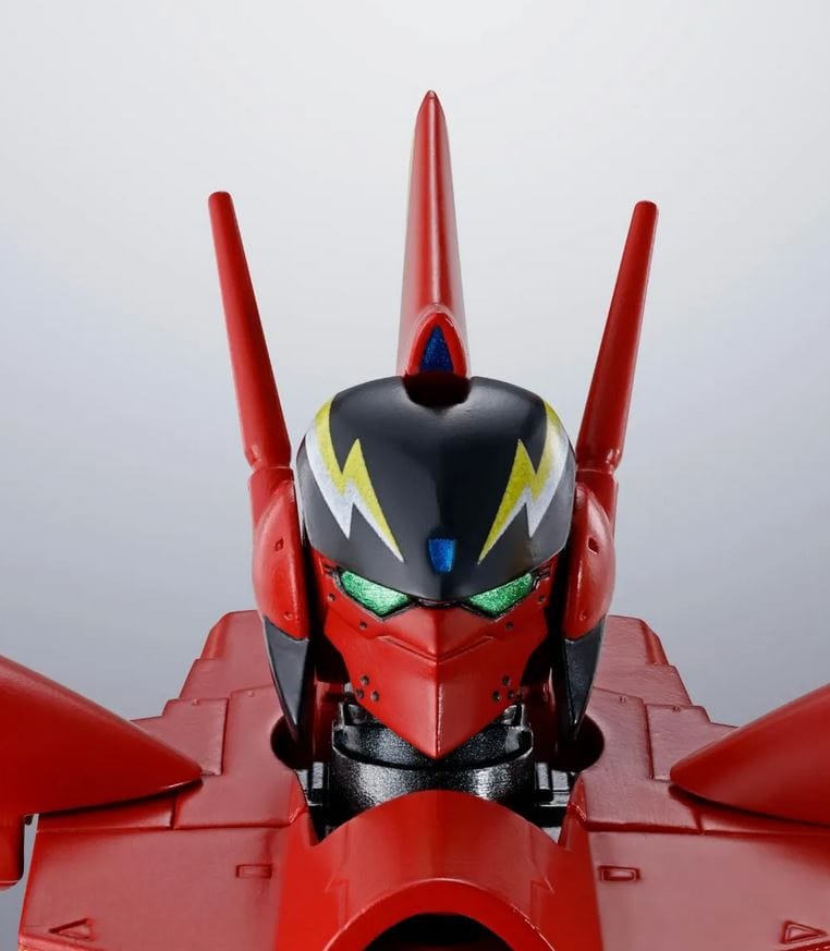 Bandai VF - 19 Custom Fire Valkyrie Macross 7 Hi - Metal R Action Figure