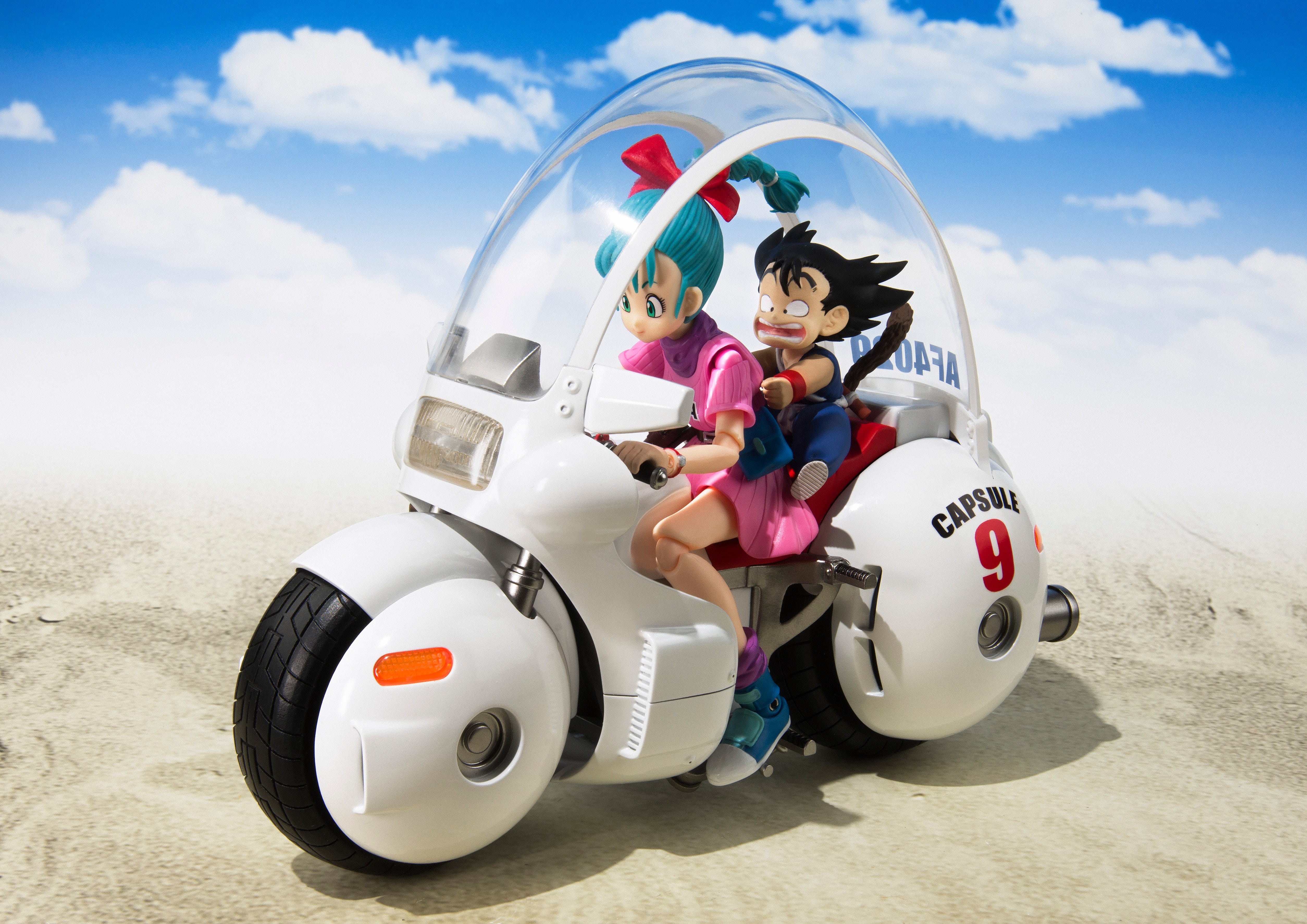 Bandai S.H. Figuarts BULMA‘S MOTORCYCLE - HOIPOI CAPSULE No.9 - DRAGON BALL SERIES Action Figure