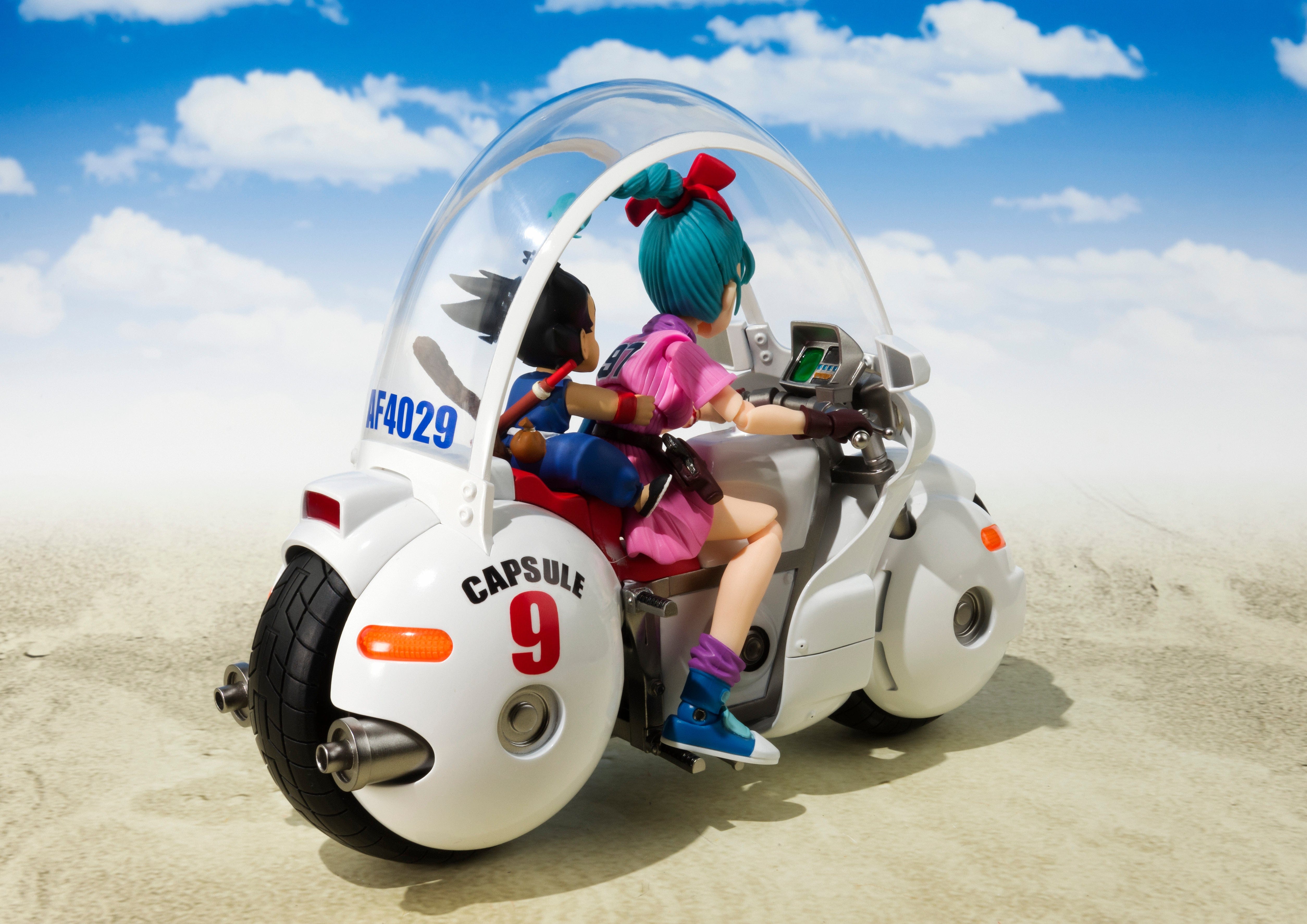 Bandai S.H. Figuarts BULMA‘S MOTORCYCLE - HOIPOI CAPSULE No.9 - DRAGON BALL SERIES Action Figure