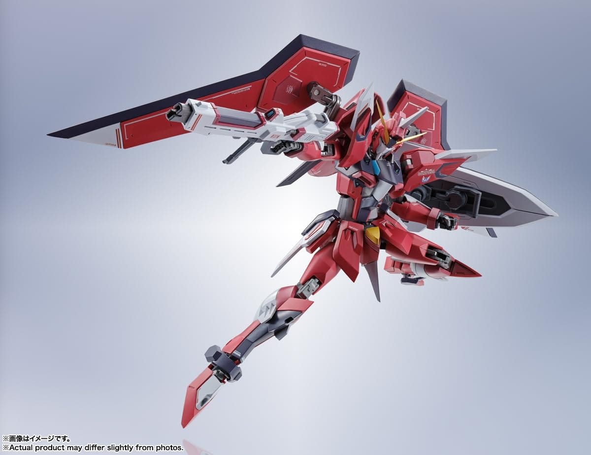 Bandai Immortal Justice Gundam Mobile Suit Gundam Seed Freedom Metal Robot Spirits Action Figure