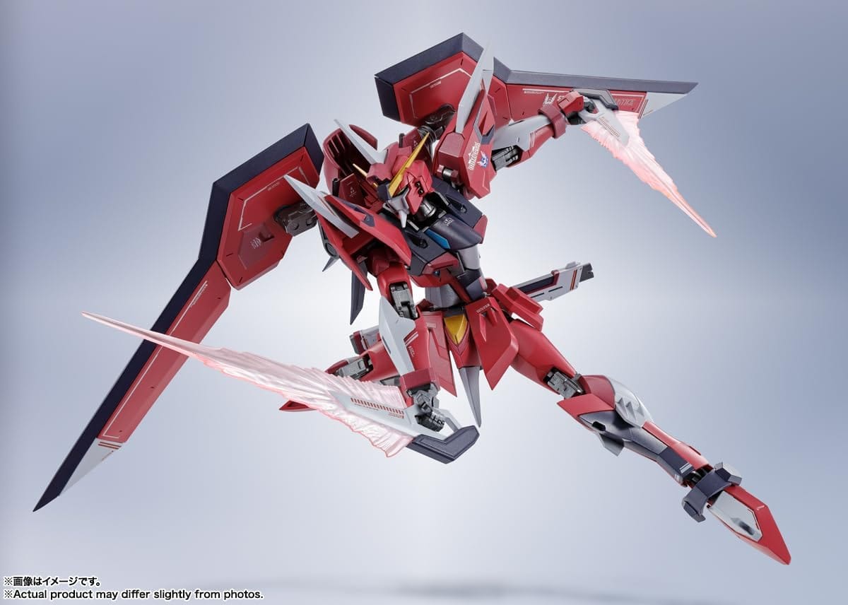 Bandai Immortal Justice Gundam Mobile Suit Gundam Seed Freedom Metal Robot Spirits Action Figure