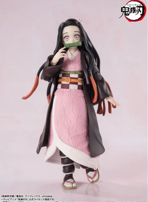 Bandai S.H. Figuarts Nezuko Kamado Demon Slayer: Kimetsu no Yaiba Action Figure