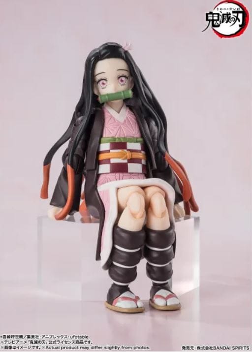 Bandai S.H. Figuarts Nezuko Kamado Demon Slayer: Kimetsu no Yaiba Action Figure