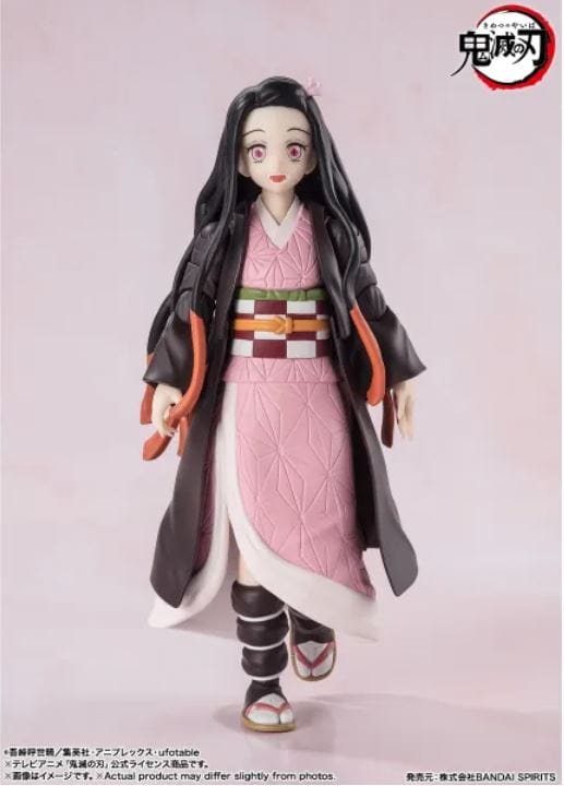 Bandai S.H. Figuarts Nezuko Kamado Demon Slayer: Kimetsu no Yaiba Action Figure