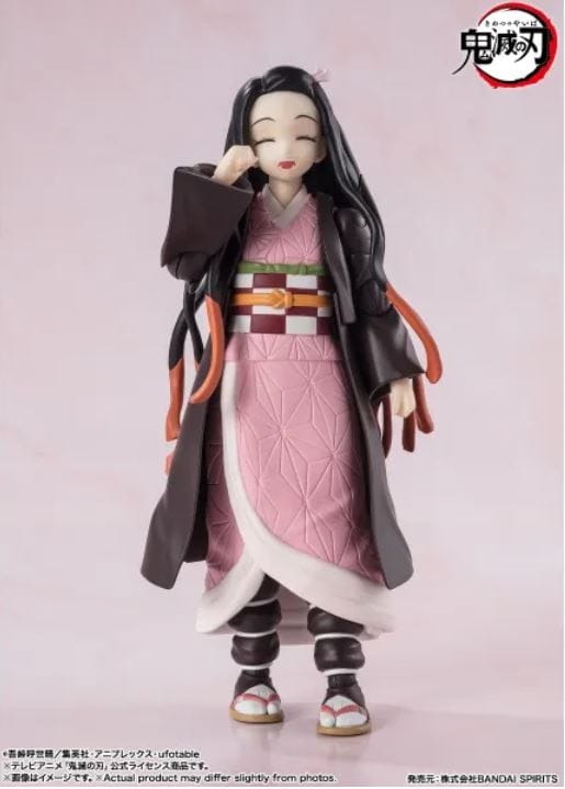 Bandai S.H. Figuarts Nezuko Kamado Demon Slayer: Kimetsu no Yaiba Action Figure