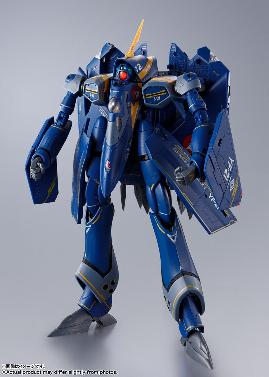 Bandai DX Chogokin YF - 21(GULD GOA BOWMAN USE) MACROSS PLUS Action Figure