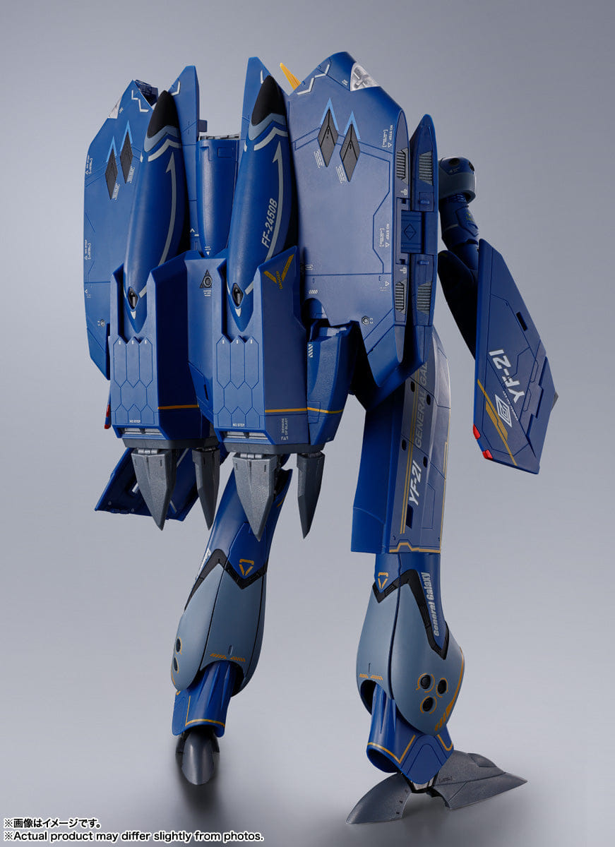 Bandai DX Chogokin YF - 21(GULD GOA BOWMAN USE) MACROSS PLUS Action Figure