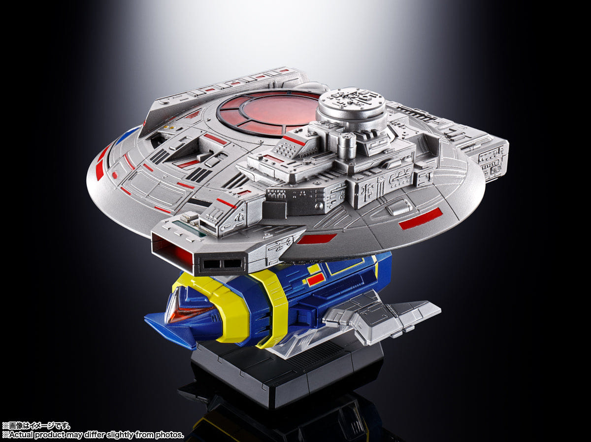 Bandai Soul of Chogokin GX - 106 DENSHI SEIJYU DOL & GUILLAN ENBAN SPACE SHERIFF GAVAN Action Figure