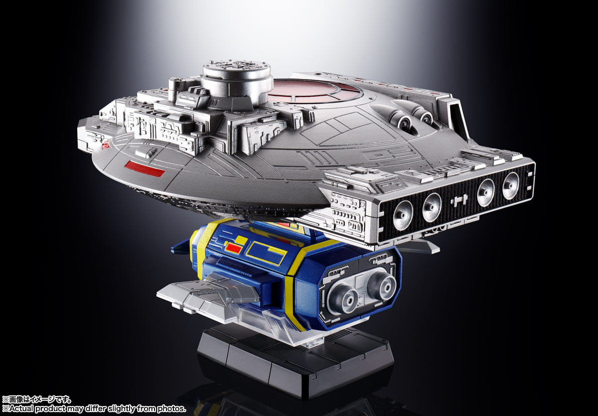 Bandai Soul of Chogokin GX - 106 DENSHI SEIJYU DOL & GUILLAN ENBAN SPACE SHERIFF GAVAN Action Figure