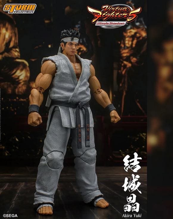Bandai Storm Collectibles Akira Yuki Virtua Fighter 5 1/12 Action Figure