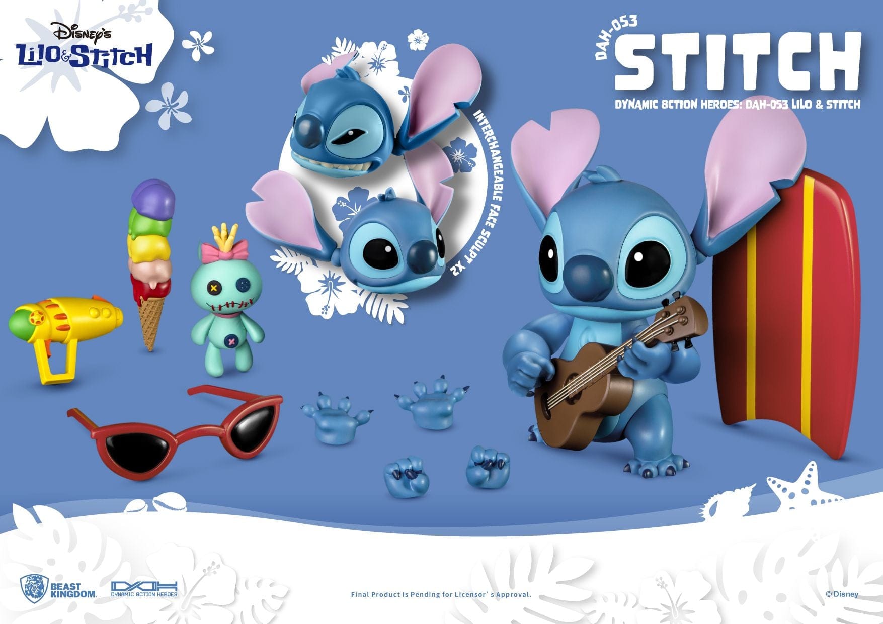 Bandai DAH - 053 Lilo & Stitch Action Figure