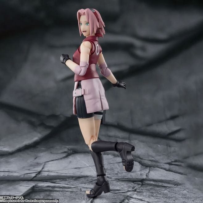 Bandai S.H. Figuarts Sakura Haruno Inheritor of Tsunade's indominable will Naruto Shippuden Action Figure