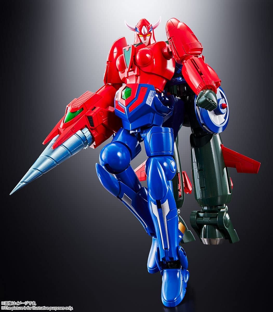 Bandai Soul of Chogokin GX - 96 Getter Robot Go Action Figure