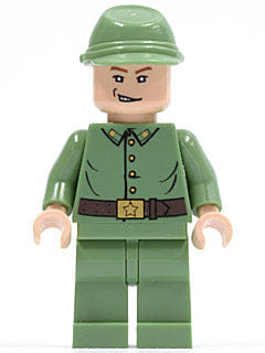 LEGO MINIFIG Indiana Jones Russian Guard 1 iaj013